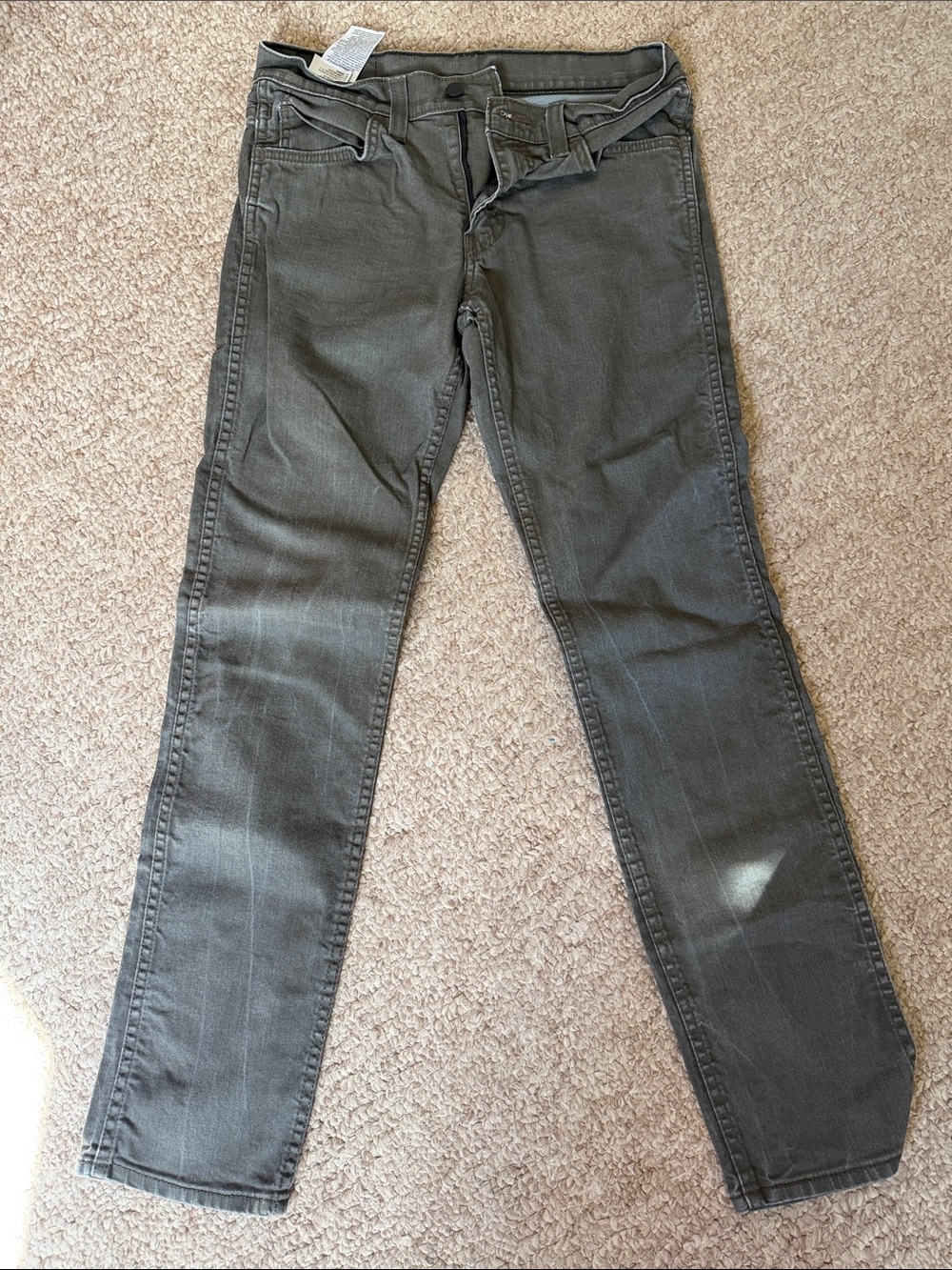 Levi's Slim Jeans in Olive Green